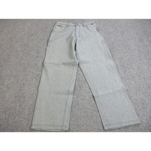 VIntage FUBU The Collection Jeans Mens 36x34 Gray Carpenter Straight Leg Denim